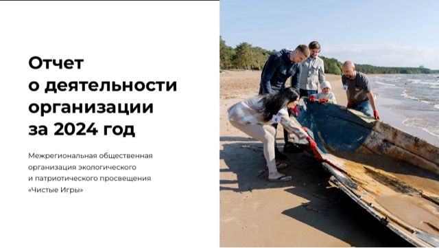 Обложка отчёта за 2024 год